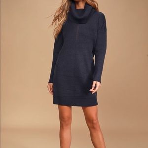 Lulus Tea Reader Sweater Dress
